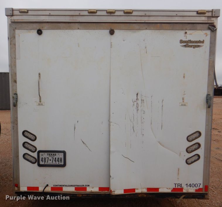 image for item DH7287 2014 Forest River  enclosed cargo trailer
