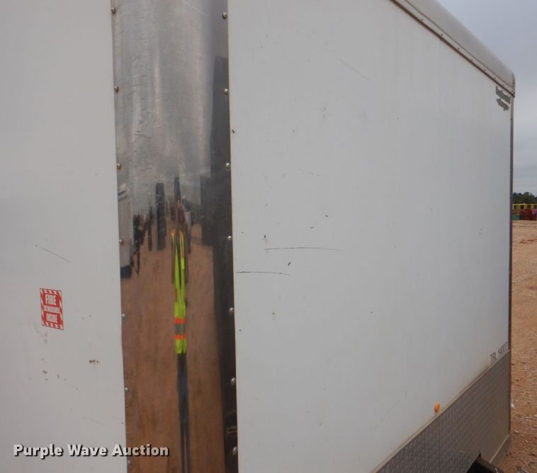 image for item DH7287 2014 Forest River  enclosed cargo trailer