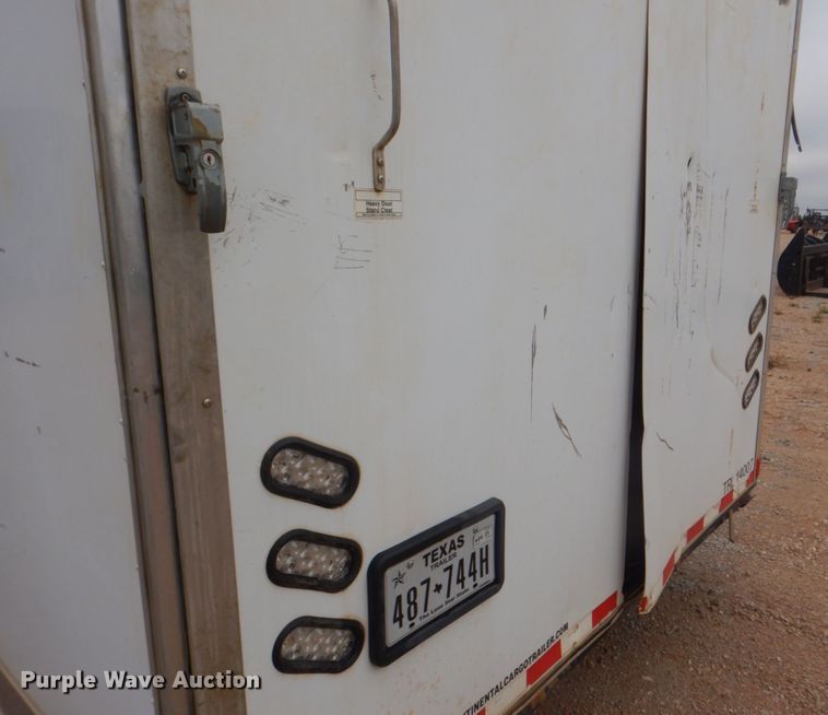 image for item DH7287 2014 Forest River  enclosed cargo trailer