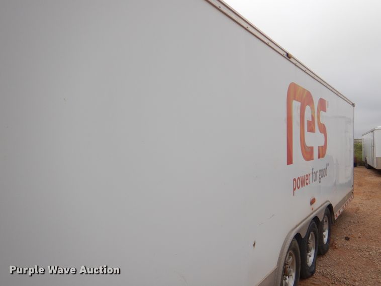 image for item DH7287 2014 Forest River  enclosed cargo trailer