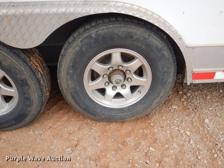 image for item DH7287 2014 Forest River  enclosed cargo trailer