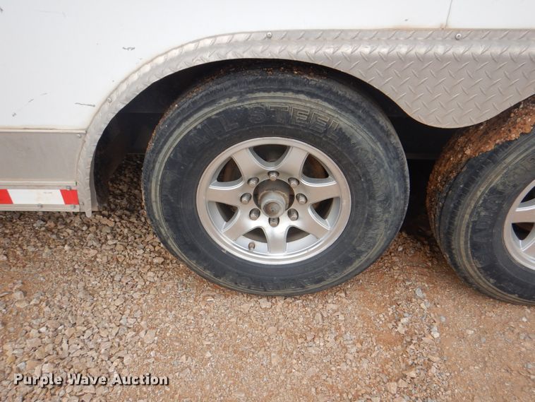 image for item DH7287 2014 Forest River  enclosed cargo trailer