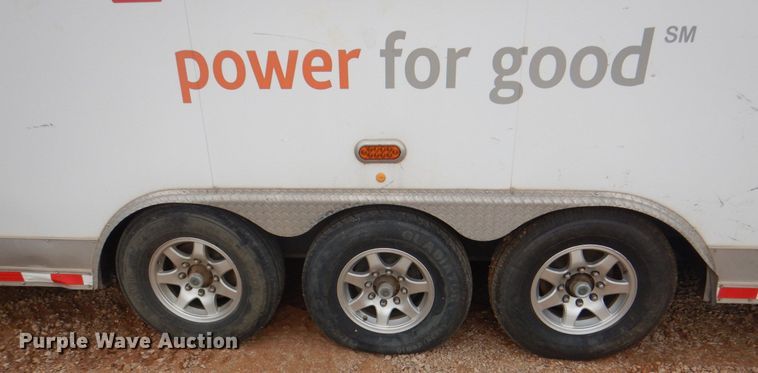 image for item DH7287 2014 Forest River  enclosed cargo trailer