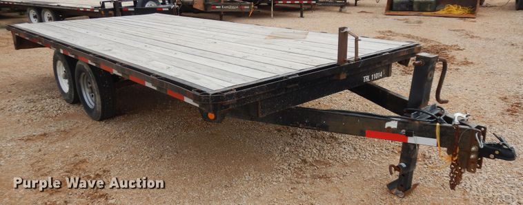 image for item DH7288 2010 Snake River Trailers  utility trailer