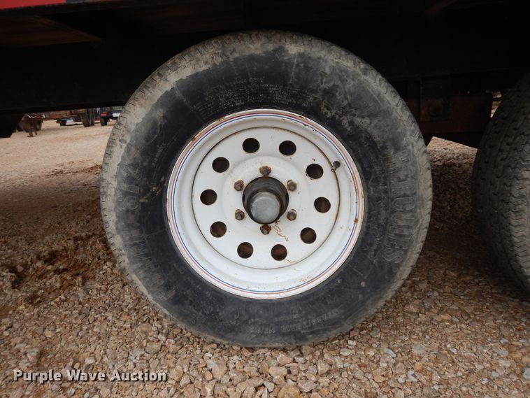 image for item DH7288 2010 Snake River Trailers  utility trailer