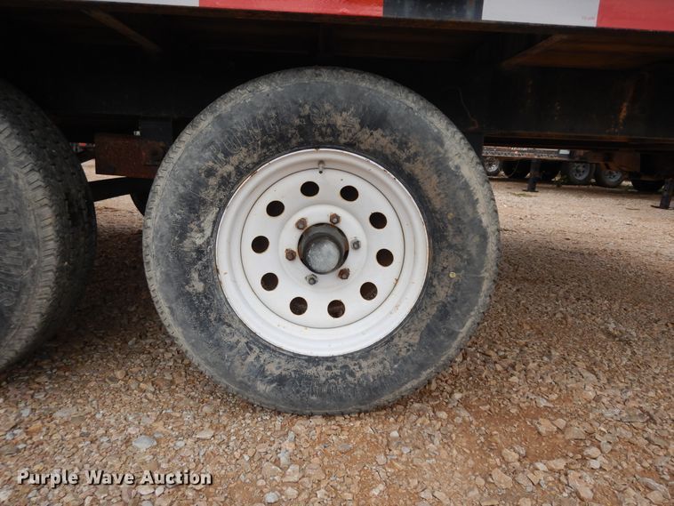 image for item DH7288 2010 Snake River Trailers  utility trailer