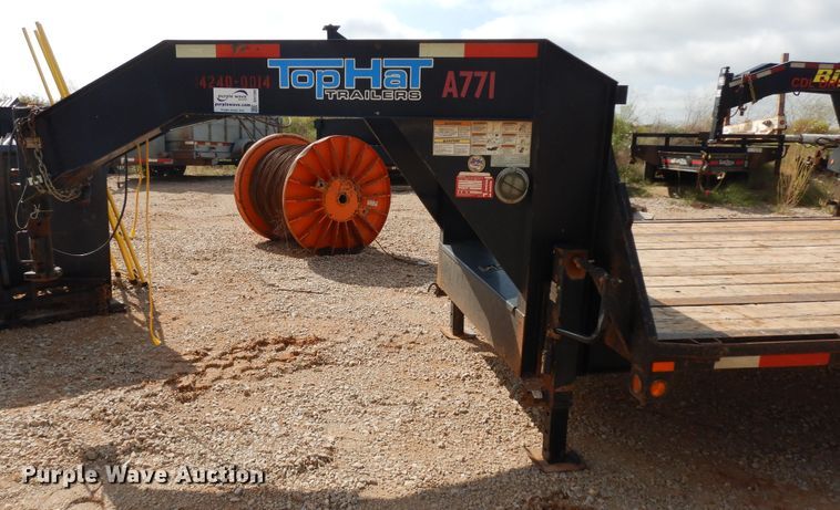 image for item DH7289 2017 Top Hat  equipment trailer