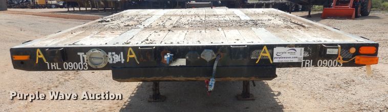 image for item DH7291 2006 Transcraft  drop deck trailer