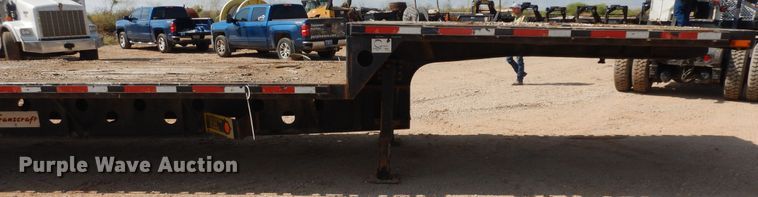 image for item DH7291 2006 Transcraft  drop deck trailer