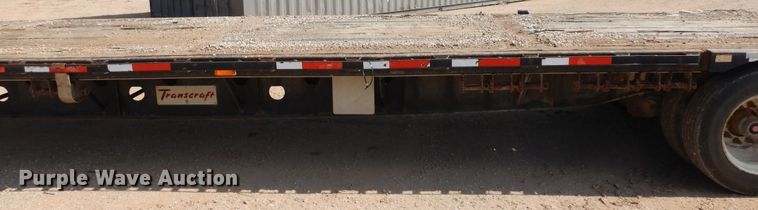 image for item DH7291 2006 Transcraft  drop deck trailer