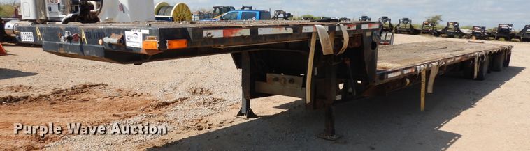 image for item DH7292 2003 Transcraft  drop deck trailer