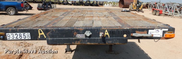 image for item DH7292 2003 Transcraft  drop deck trailer