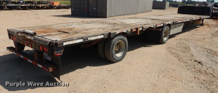 image for item DH7292 2003 Transcraft  drop deck trailer