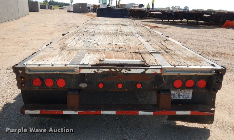 image for item DH7292 2003 Transcraft  drop deck trailer