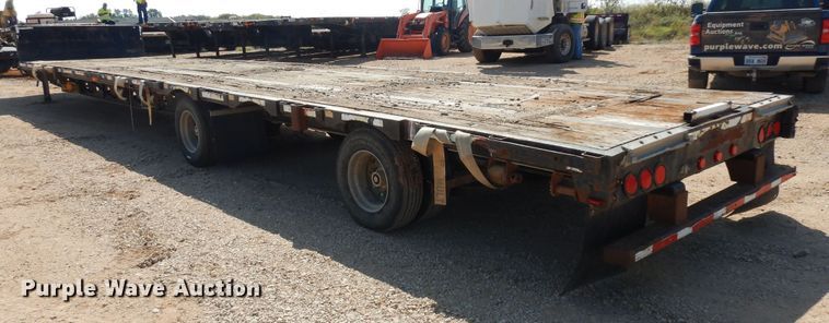 image for item DH7292 2003 Transcraft  drop deck trailer