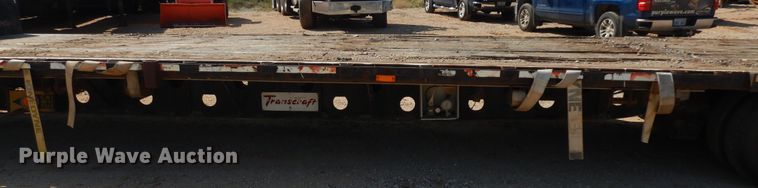 image for item DH7292 2003 Transcraft  drop deck trailer