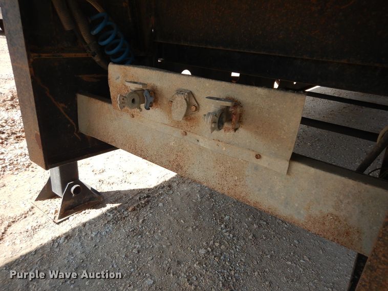 image for item DH7292 2003 Transcraft  drop deck trailer