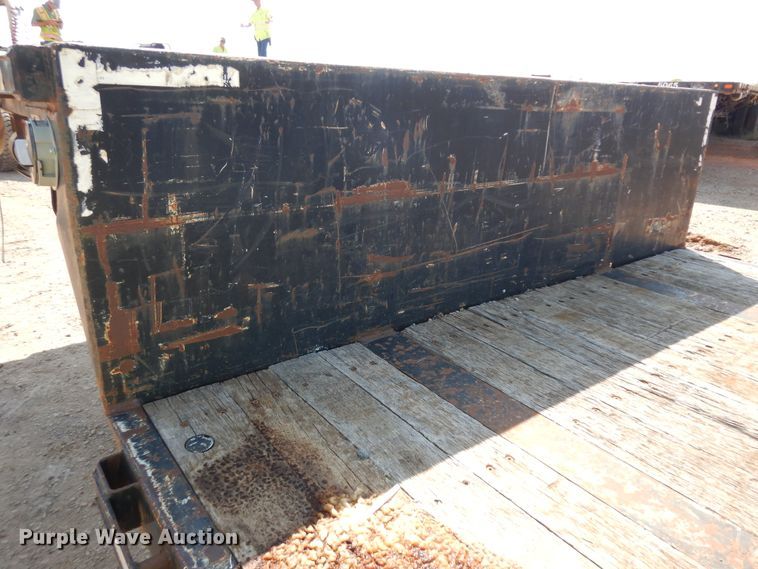 image for item DH7292 2003 Transcraft  drop deck trailer