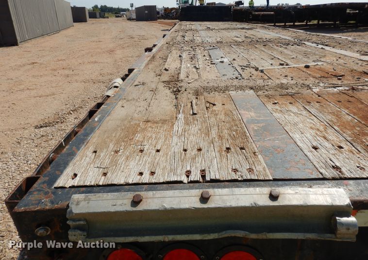 image for item DH7292 2003 Transcraft  drop deck trailer