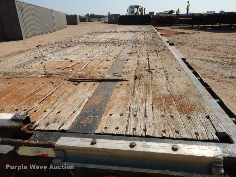 image for item DH7292 2003 Transcraft  drop deck trailer