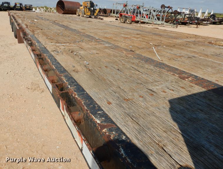 image for item DH7292 2003 Transcraft  drop deck trailer