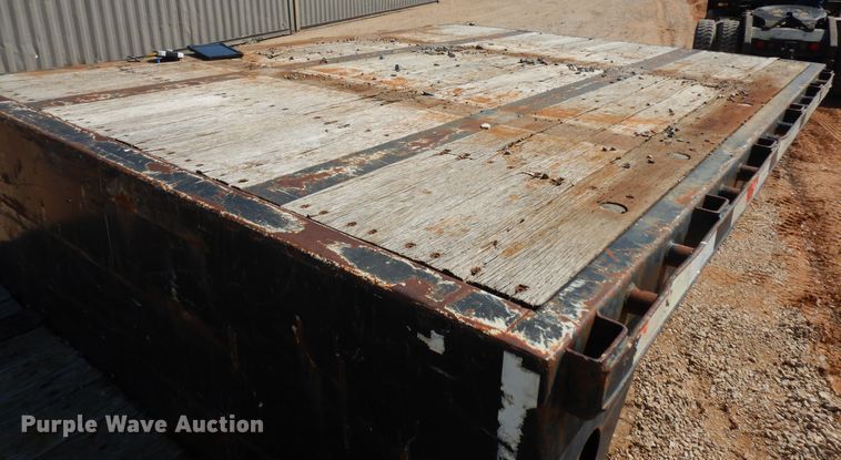 image for item DH7292 2003 Transcraft  drop deck trailer