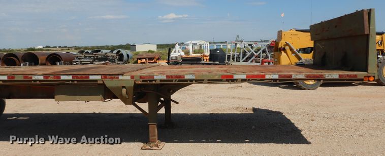 image for item DH7293 1986 M113A2 flatbed trailer