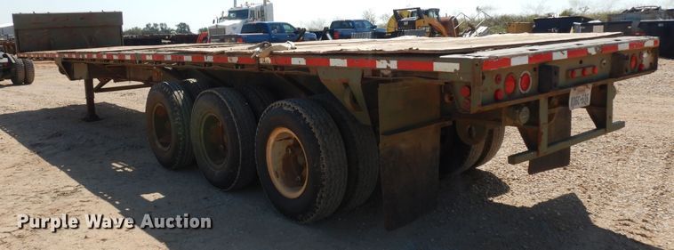 image for item DH7293 1986 M113A2 flatbed trailer