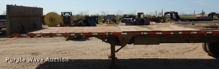 image for item DH7293 1986 M113A2 flatbed trailer