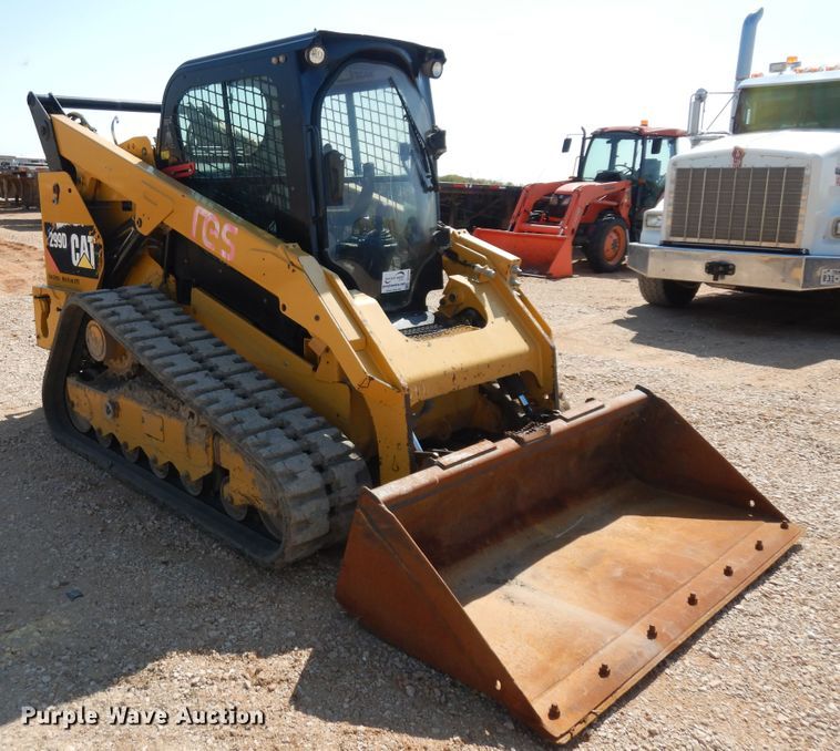 image for item DH7294 2014 Caterpillar 299D  tracked skid steer loader