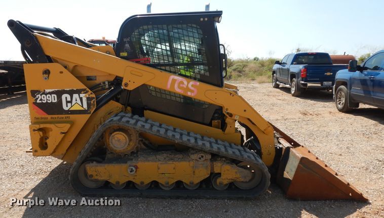image for item DH7294 2014 Caterpillar 299D  tracked skid steer loader