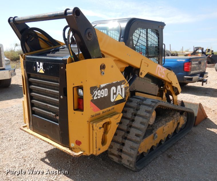 image for item DH7294 2014 Caterpillar 299D  tracked skid steer loader