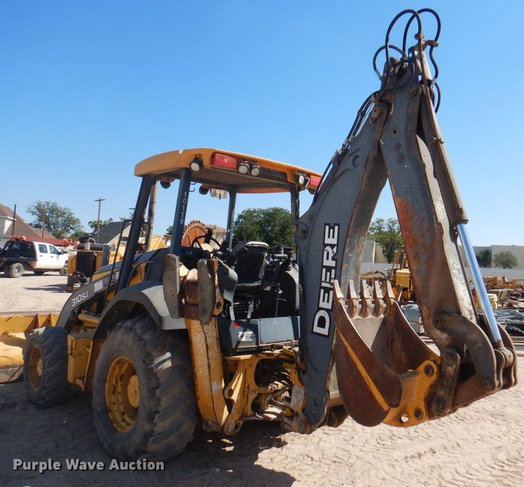 image for item DI5345 2010 John Deere 310SJ  backhoe