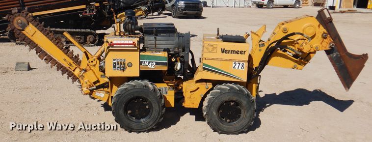 image for item DI5352 2008 Vermeer LM42  trencher