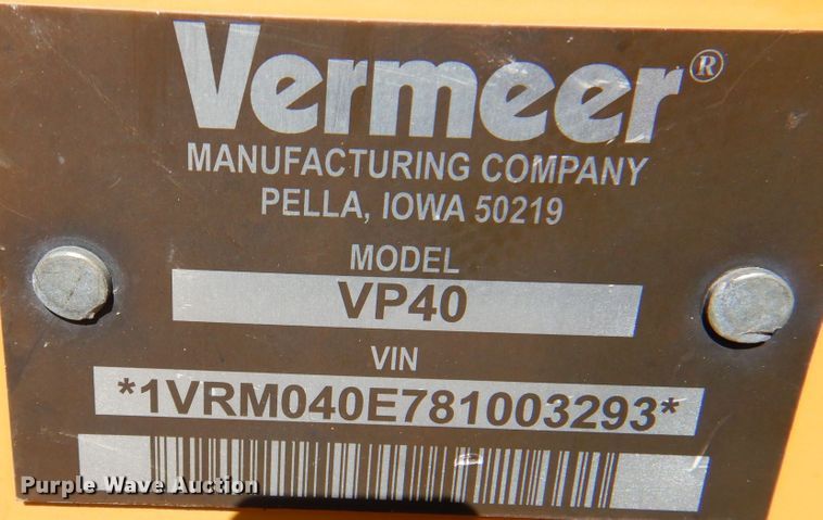 image for item DI5352 2008 Vermeer LM42  trencher