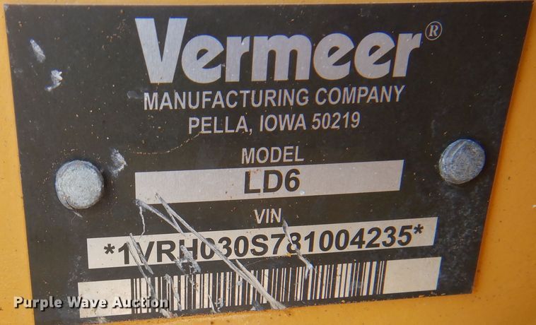 image for item DI5352 2008 Vermeer LM42  trencher
