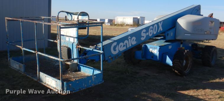 image for item DI5354 2011 Genie S-60X  boom lift