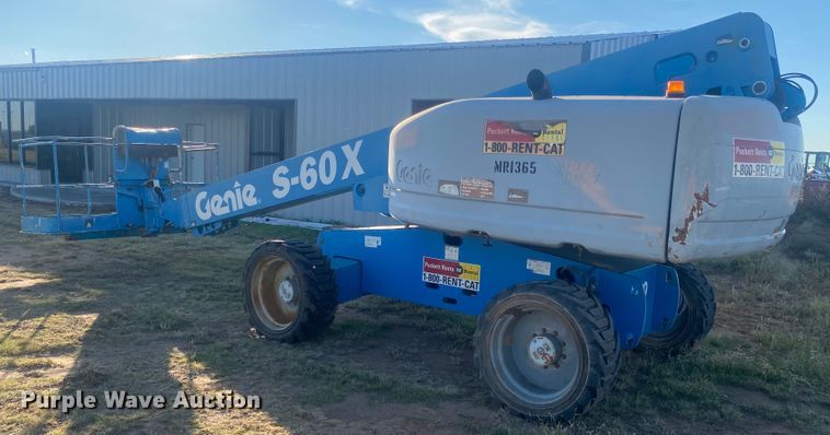 image for item DI5354 2011 Genie S-60X  boom lift