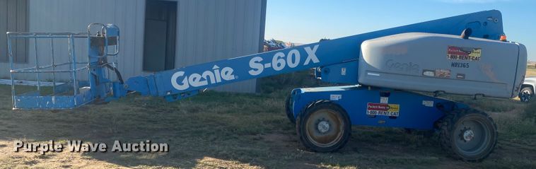 image for item DI5354 2011 Genie S-60X  boom lift