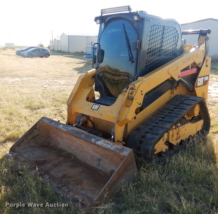 image for item DI5355 2016 Caterpillar 259D  tracked skid steer loader