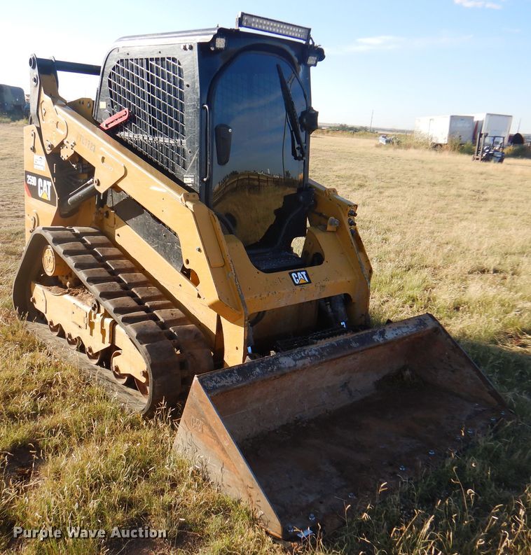 image for item DI5355 2016 Caterpillar 259D  tracked skid steer loader