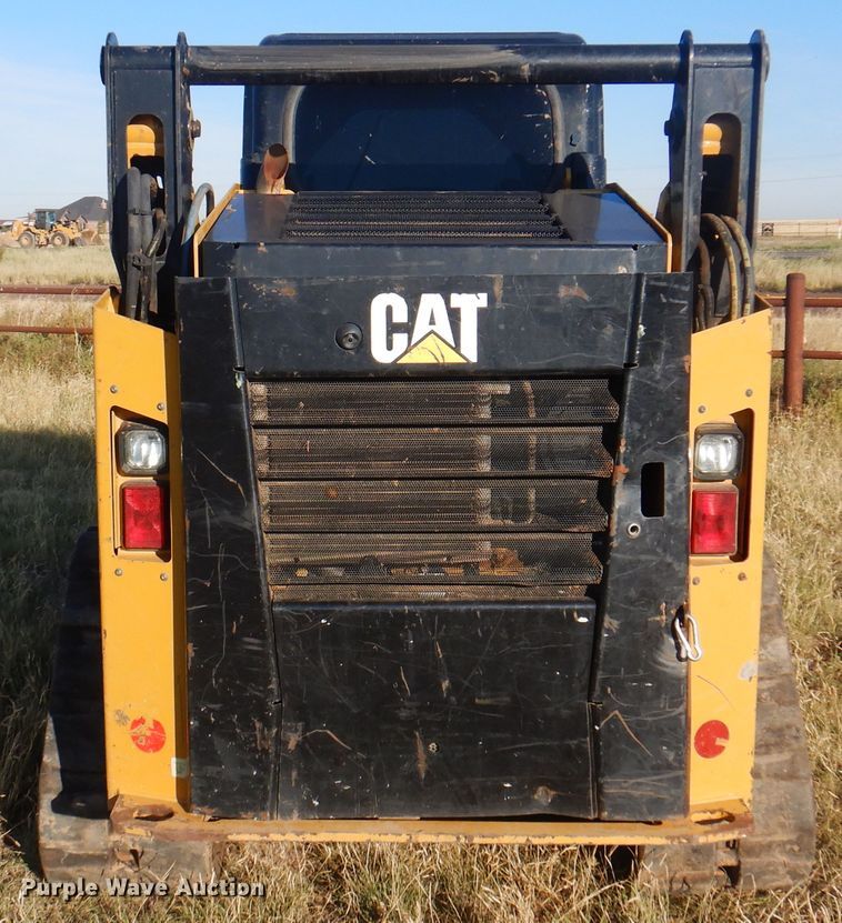 image for item DI5355 2016 Caterpillar 259D  tracked skid steer loader