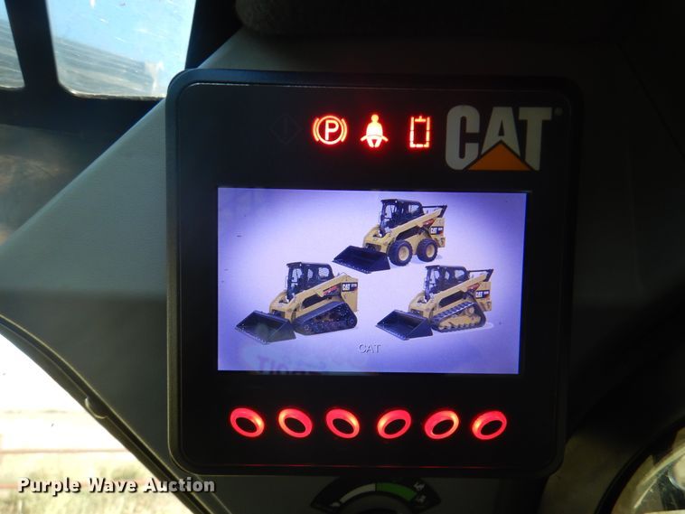 image for item DI5355 2016 Caterpillar 259D  tracked skid steer loader