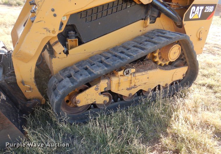 image for item DI5355 2016 Caterpillar 259D  tracked skid steer loader