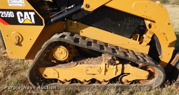 image for item DI5355 2016 Caterpillar 259D  tracked skid steer loader