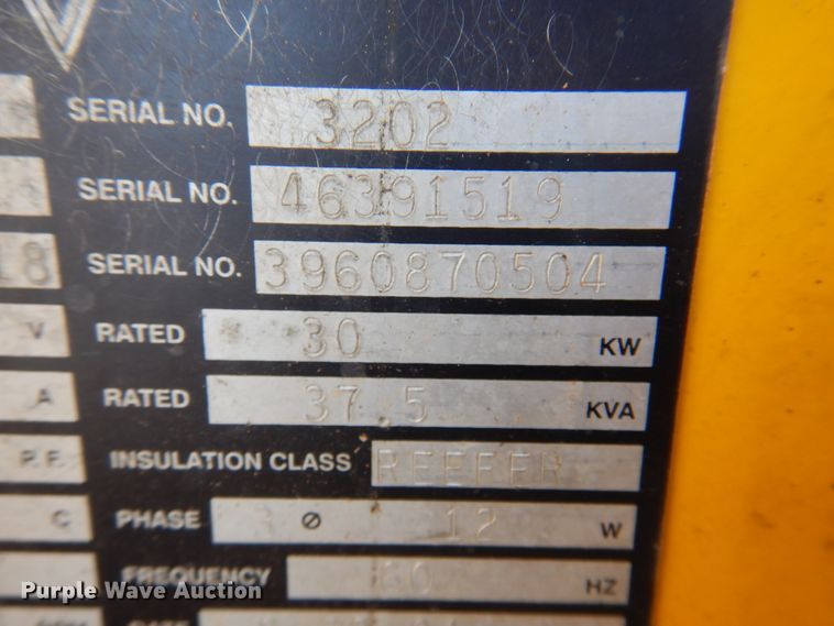 image for item DI5356 2004 Welch QPD30CM  generator