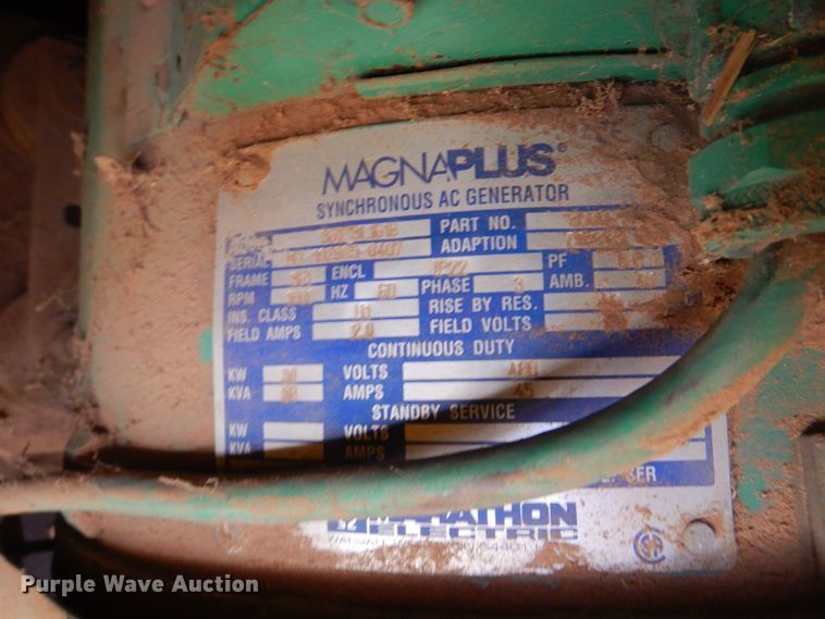 image for item DI5356 2004 Welch QPD30CM  generator