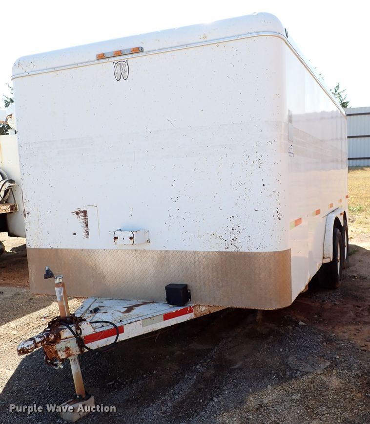 image for item DI5760 2007 W-W  enclosed cargo trailer