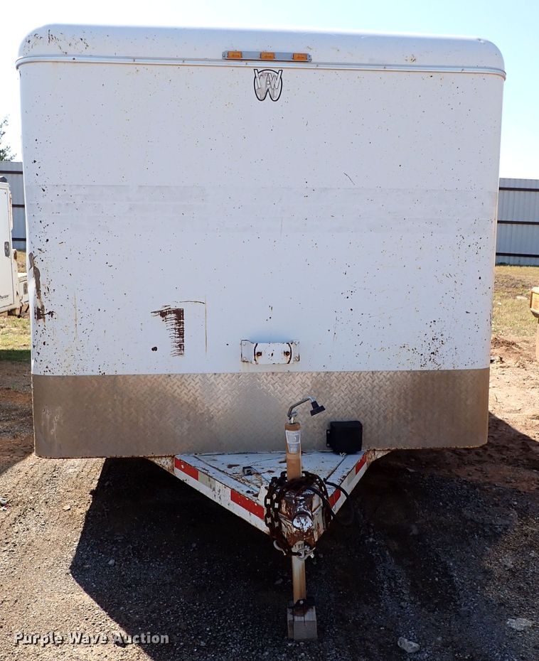image for item DI5760 2007 W-W  enclosed cargo trailer