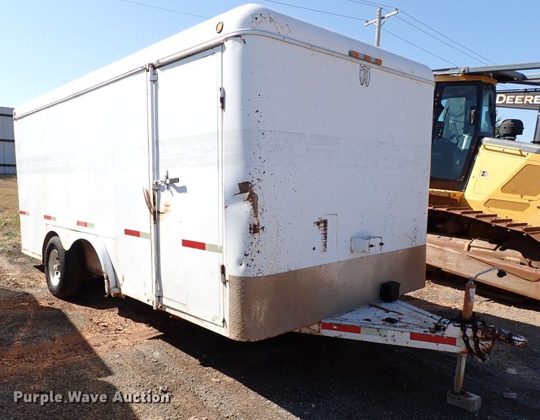 image for item DI5760 2007 W-W  enclosed cargo trailer